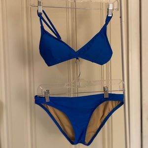 J.Crew French Bikini Top with Matching Bottom!